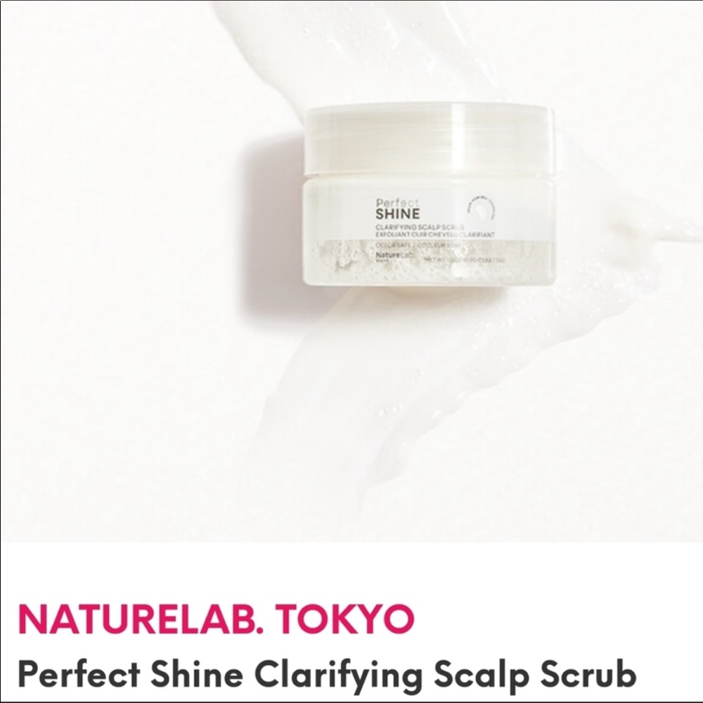 Nature Lab Perfect Shine Clarifying Scalp Scrub, 1oz, NEW